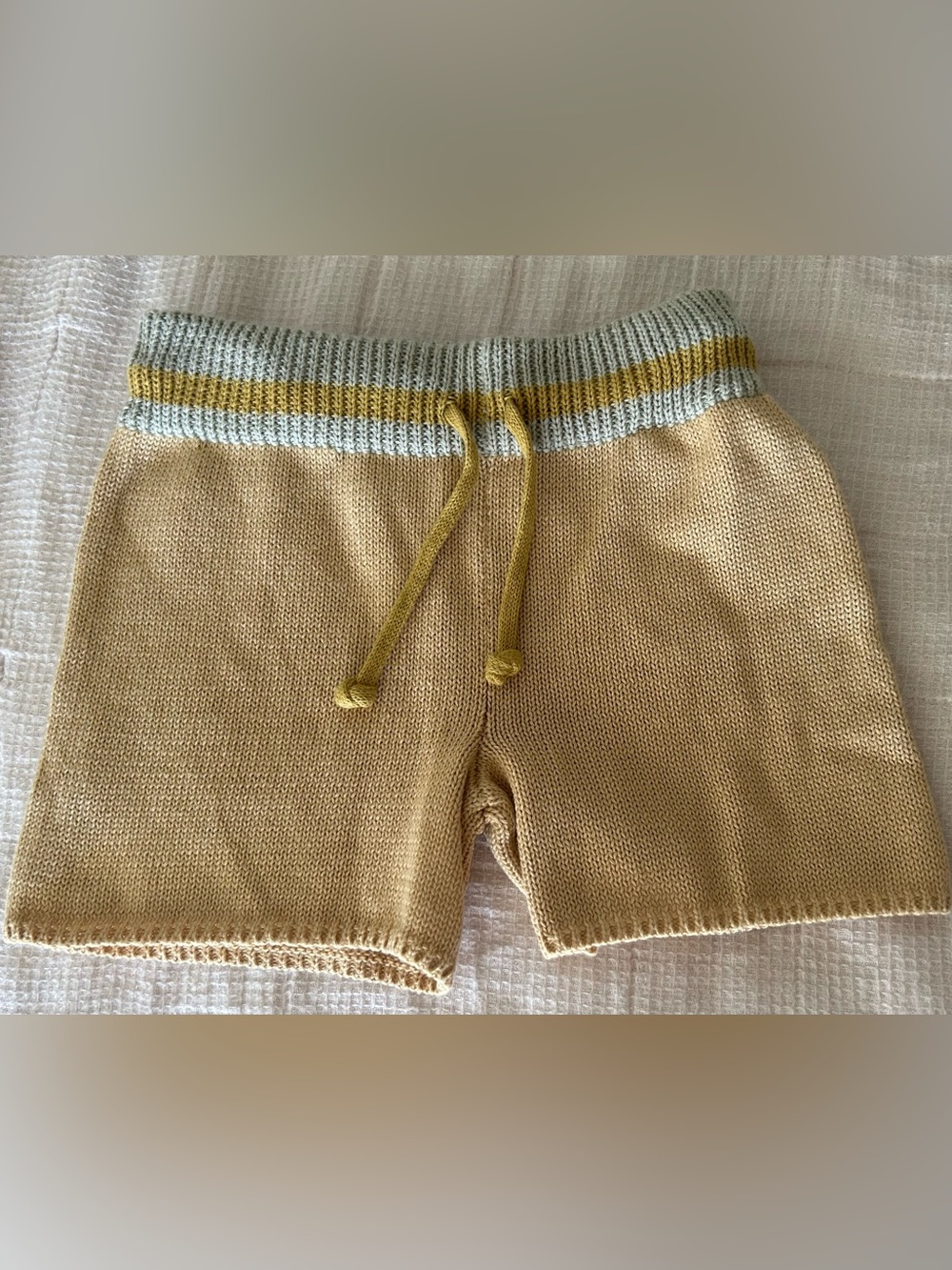 Wild Wawa Retro Knitted Shorts Shell 5-6